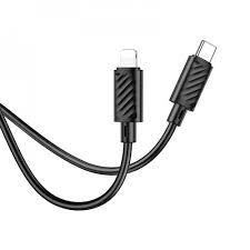 USB кабель Hoco X88 Magic silicone 20W Type-C to Lightning 1m black