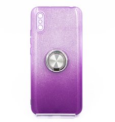Силиконовый чехол SP Shine для Xiaomi Redmi 9A violet ring for magnet