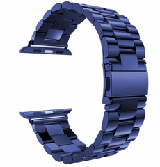 Ремінець Apple Watch Stainless Stell (Metal Old) 42/44/445/49 mm blue
