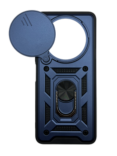 Чохол Camshield Serge Ring для Xiaomi Redmi A3 4G dark blue протиударний шторка/захист камери