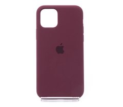 Силіконовий чохол Full Cover для iPhone 11 Pro plum