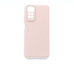 Силіконовий чохол Full Cover для Xiaomi Redmi Note 11/Note11S pink sand Full Camera без logo