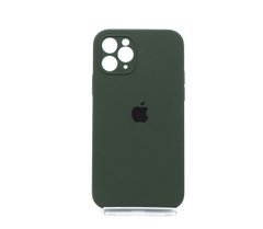 Силіконовий чохол Full Cover для iPhone 11 Pro cyprus green Full Camera