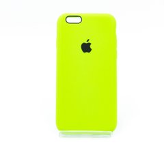 Силиконовый чехол Full Cover для iPhone 6 lime green