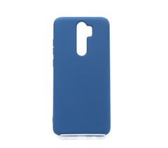 Силіконовий чохол Full Cover для Xiaomi Redmi Note 8 Pro dark blue без logo