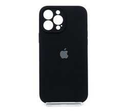 Силіконовий чохол Full Cover для iPhone 13 Pro Max black Full Camera