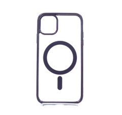 Чохол Clear Color MagSafe Box для iPhone 11 dark purple