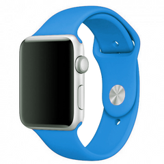 Силіконовий ремінець для Apple Watch Sport Band 42/44/45/49mm (S) 2pcs royal blue
