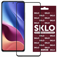 Защитное стекло SKLO 5D для Xiaomi Redmi Note 13 5G/Note 13 Pro 5G black (тех.пак)
