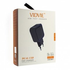 Сетевое зарядное устройство Vidvie VV-032 IPhone5 Черный