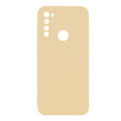 Силіконовий чохол SMTT для Xiaomi Redmi Note 8T pink sand Full Camera з мікрофіброю