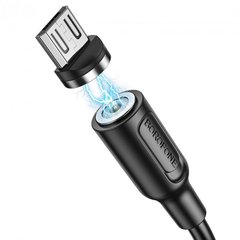 USB кабель Borofone BX41 Amiable magnetic for Micro 2.4A/1m black
