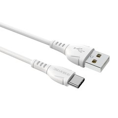 USB кабель Borofone BX51 Triumph USB to Type-C 3А/1m white
