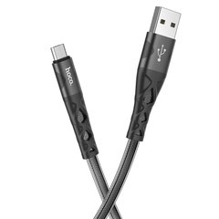 USB кабель HOCO U105 Treasure jelly micro 2.4A/1.2m black