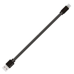 USB кабель Walker C755 iPhone 5 короткий black