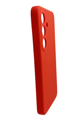 Силиконовый чехол WAVE Full Cover для Samsung S25 red Full Camera