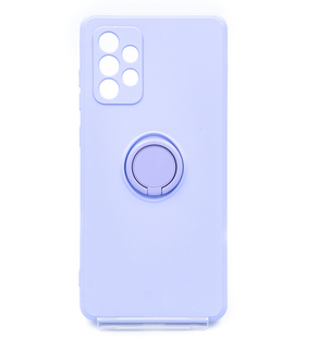 Чехол (TPU) Candy Ring для Samsung A72 dasheen Full Camera