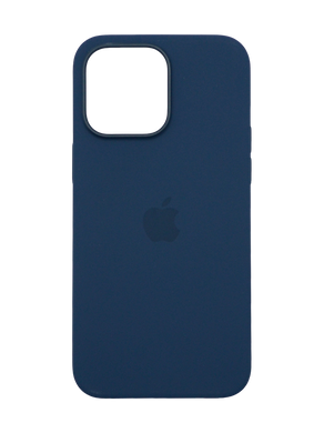 Чохол original silicone для iPhone 14 Pro storm blue
