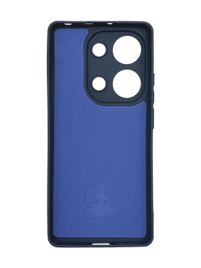 Силиконовый чехол Full Cover для Xiaomi Redmi Note 13 Pro 4G midnight blue Full Camera без logo