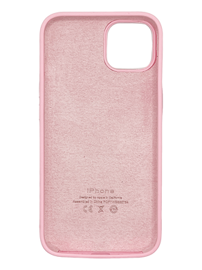 Силиконовый чехол Metal Frame and Buttons для iPhone 13 pink