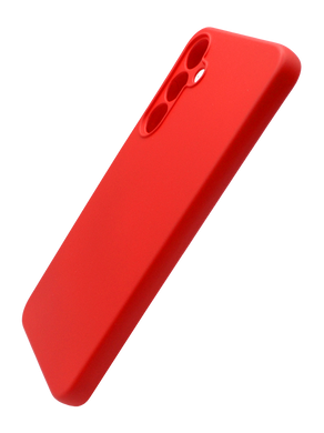 Силиконовый чехол WAVE Colorful для Samsung S24 FE red Full Camera (TPU)