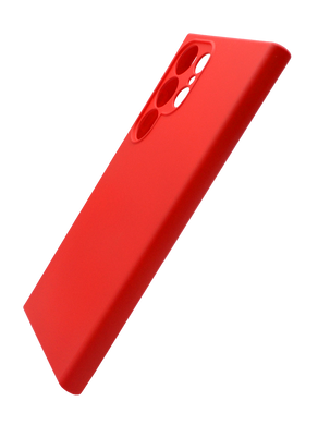 Силиконовый чехол WAVE Colorful для Samsung S24 Ultra red Full Camera (TPU)