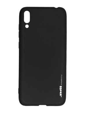 Силіконовий чохол SMTT для Huawei Y7-2019 black