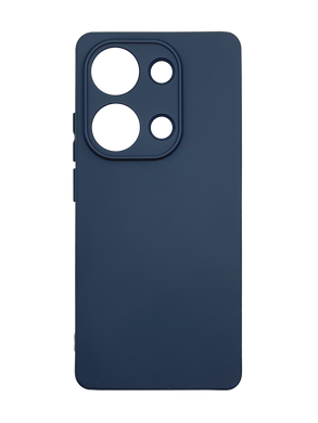 Силиконовый чехол Full Cover для Xiaomi Redmi Note 13 Pro 4G midnight blue Full Camera без logo