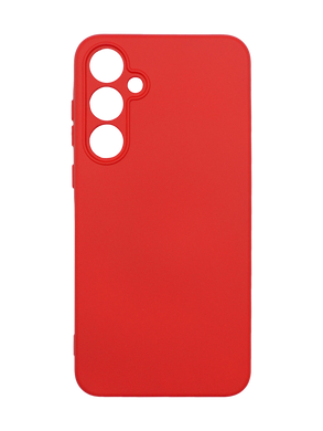 Силиконовый чехол WAVE Colorful для Samsung S24 FE red Full Camera (TPU)