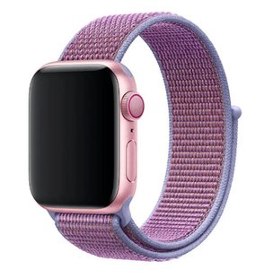 Ремінець Nylon для Apple watch 38mm/40mm/41mm lilac