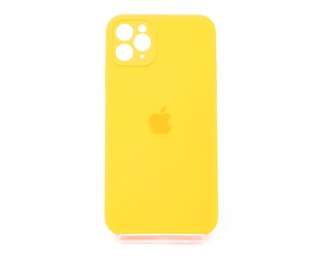 Силіконовий чохол Full Cover для iPhone 11 Pro Max bright orange Full Camera