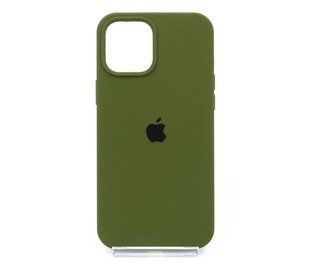 Силиконовый чехол Full Cover для iPhone 12 Pro Max virid
