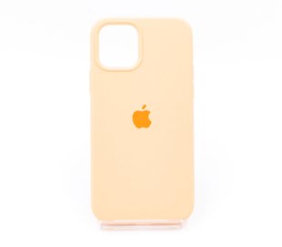 Силіконовий чохол Full Cover для iPhone 12/12 Pro cantaloupe