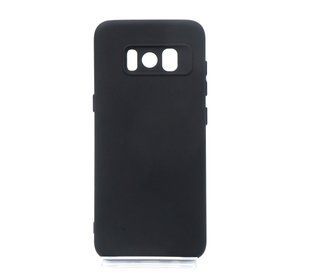 Силіконовий чохол Full Cover для Samsung S8 black Full Camera без logo