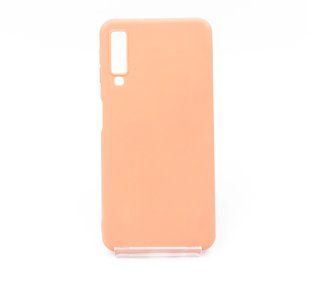 Силіконовий чохол Soft feel для Samsung A750 rose gold Candy