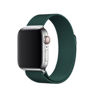 Ремінець Apple Watch Milanese loop 38mm/40mm forest green (Box)