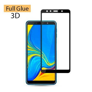 Защитное 3D стекло Optima для Samsung A750 /A7-2018 black