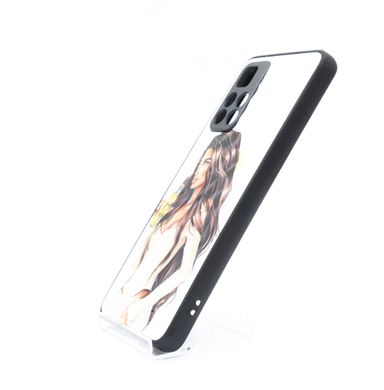 TPU+PC чохол Prisma Ladies для Xiaomi Poco M4 Pro 5G yellow