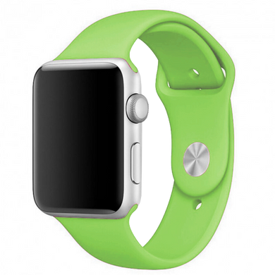 Силіконовий ремінець для Apple Watch Sport Band 38-40mm (S/M & M/L) 3pcs green