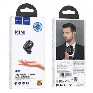 Bluetooth гарнітура Hoco E54 Mia mini wireless headset black