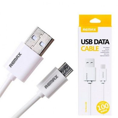 USB кабель Remax RC-007 fast micro 2.1A/1м білий