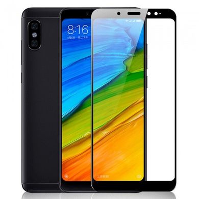 Защитное 2.5D стекло Optima для Xiaomi Redmi Note 5/5 Pro f/s 0,3mm black