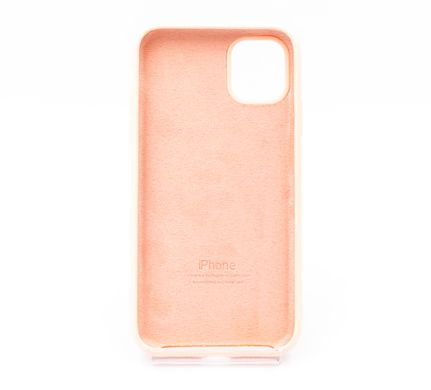 Силіконовий чохол Full Cover для iPhone 11 grapefruit