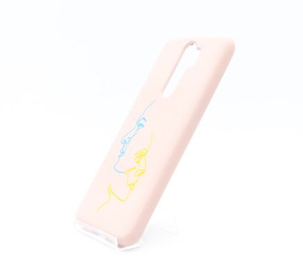 Силіконовий чохол Full Cover MyPrint для Xiaomi Redmi Note 8 Pro pink sand (Two_face-UKR) без лого