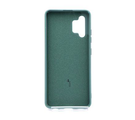 Силіконовий чохол Full Cover для Samsung A32 4G dark green без logo