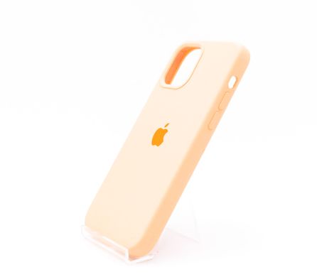 Силіконовий чохол Full Cover для iPhone 12/12 Pro cantaloupe