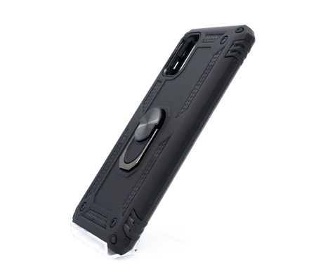 Чехол Serge Ring for Magnet для Samsung M31S black противоударный с магнит держателем
