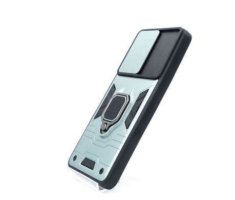 Чехол SP Camshield Serge Ring для Xiaomi Poco F3 light green противоударный шторка/защита камеры