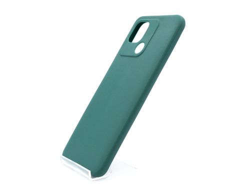 Силіконовий чохол Soft Feel для Xiaomi Redmi 10C forest green Candy