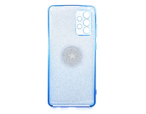Силіконовий чохол SP Shine для Samsung A72 4G blue ring for magnet